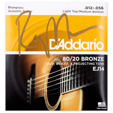 Ray Lamontagne Used and Signed D'Addario EJ14 80/20 Bronze Acoustic Guitar Strings