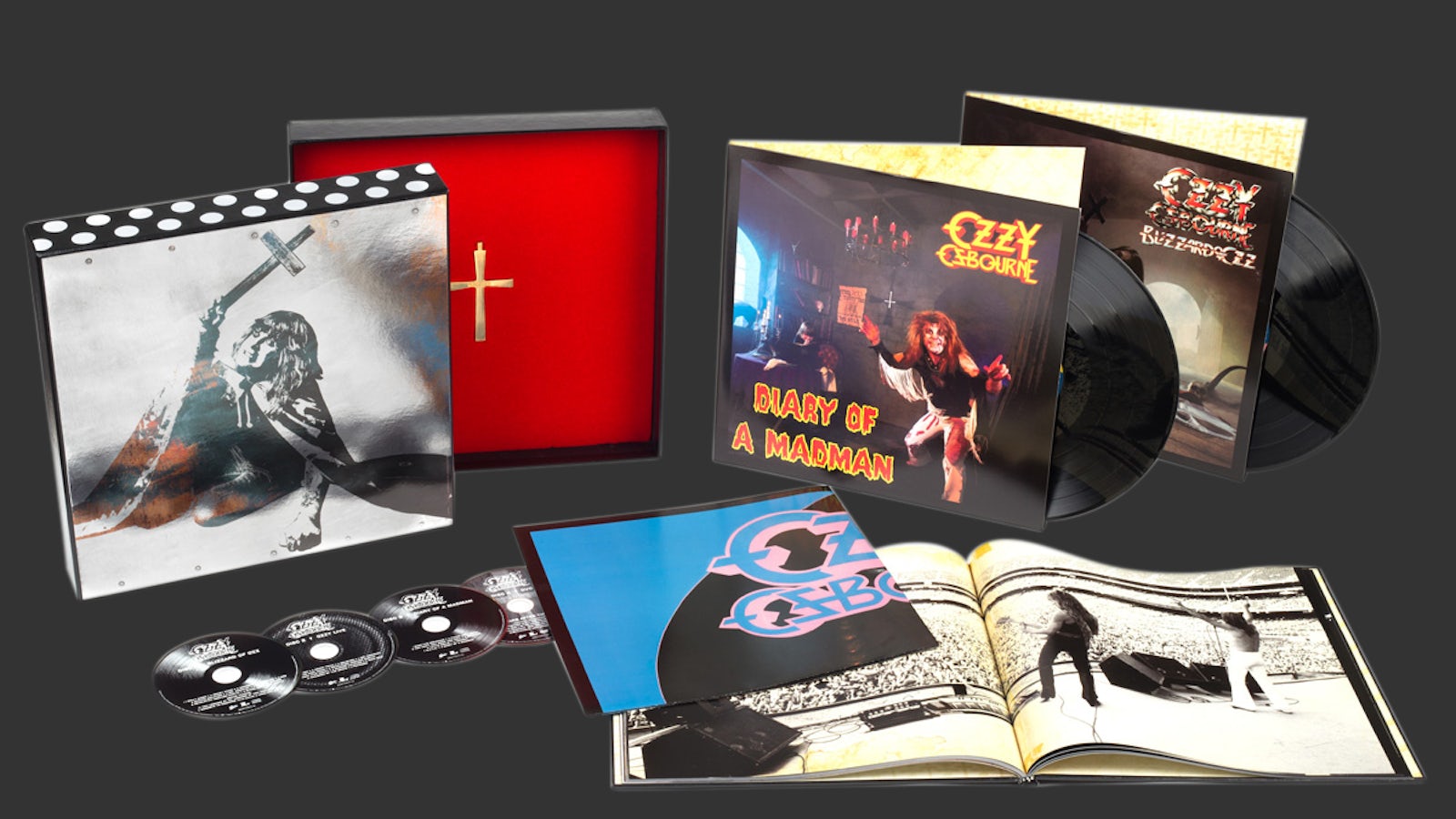 Ozzy Osbourne Blizzard Of Ozz / Diary Of A Madman - 30th Anniversary CD Box  Set