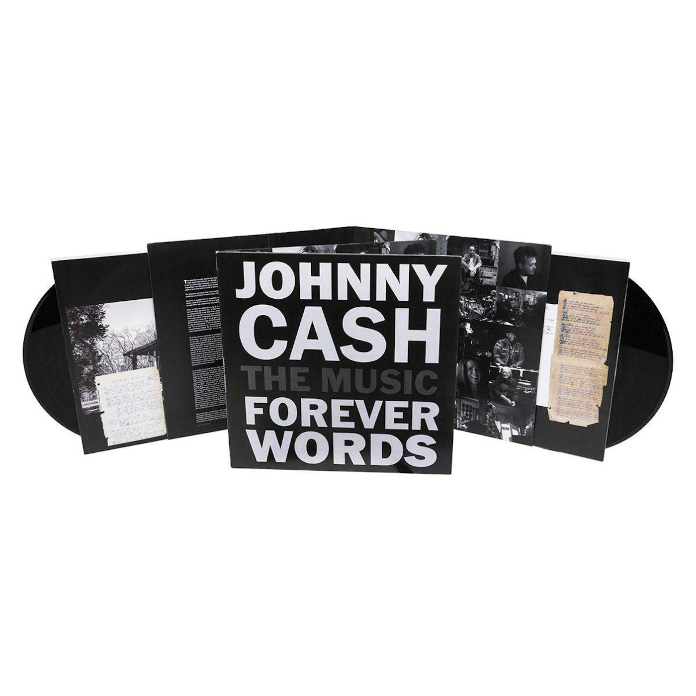 Johnny Cash Forever Words LP (Vinyl)