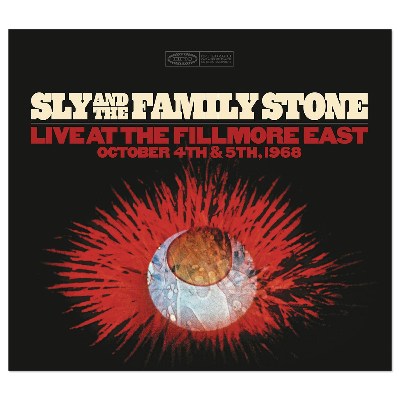Sly & The Family Stone Live At The Fillmore East October 4th & 5th 1968 CD