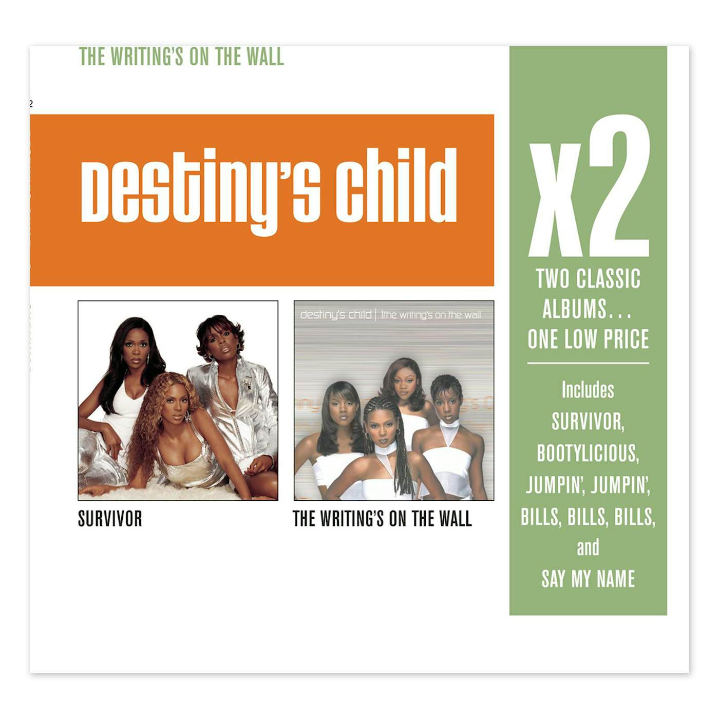 Destiny's Child X2 CD