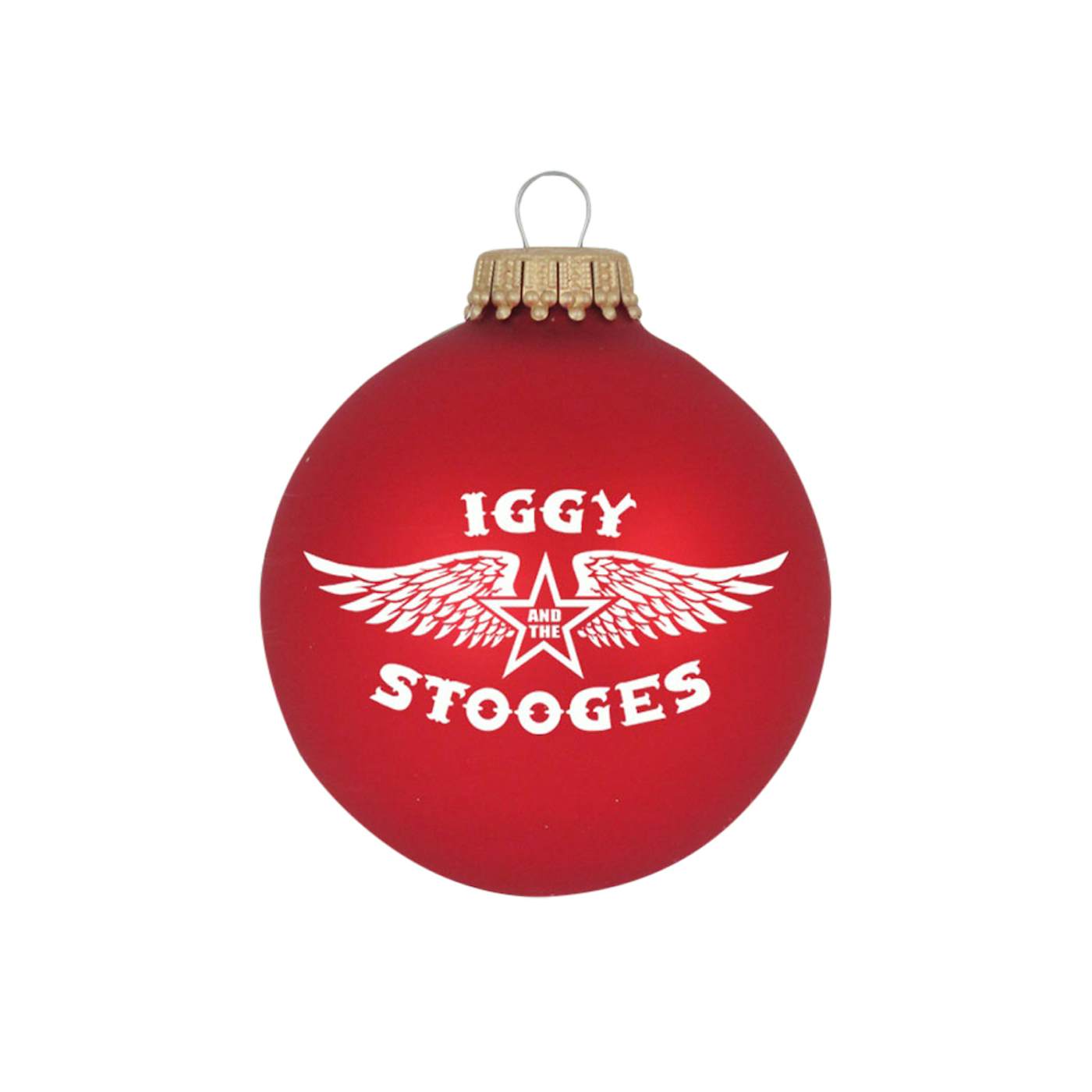 Iggy and the Stooges ® Wings 3 1/4" Glass Ornament