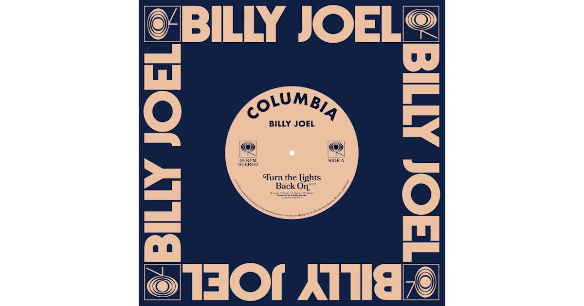 Billy Joel Turn The Lights Back On Natural Tote Bag