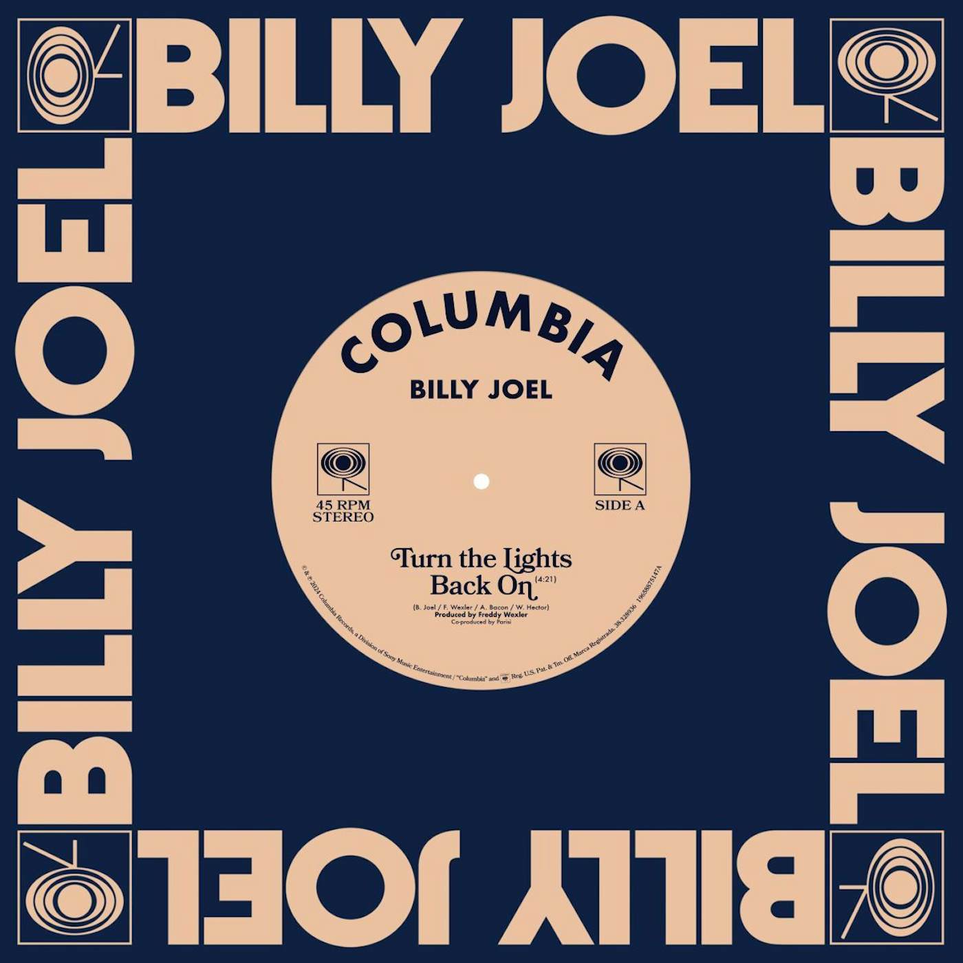 Billy Joel Turn the Lights Back On Limited Edition 7