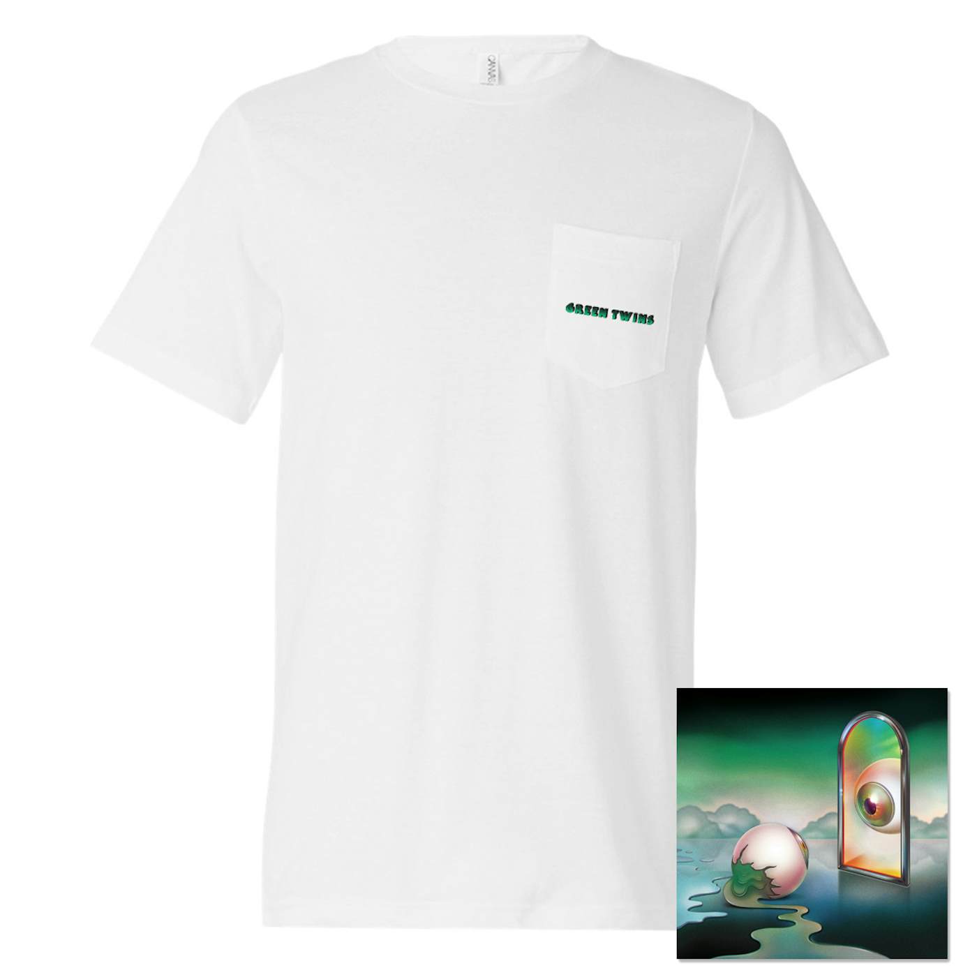 Nick Hakim - Green Twins Digital Album + T-Shirt Bundle