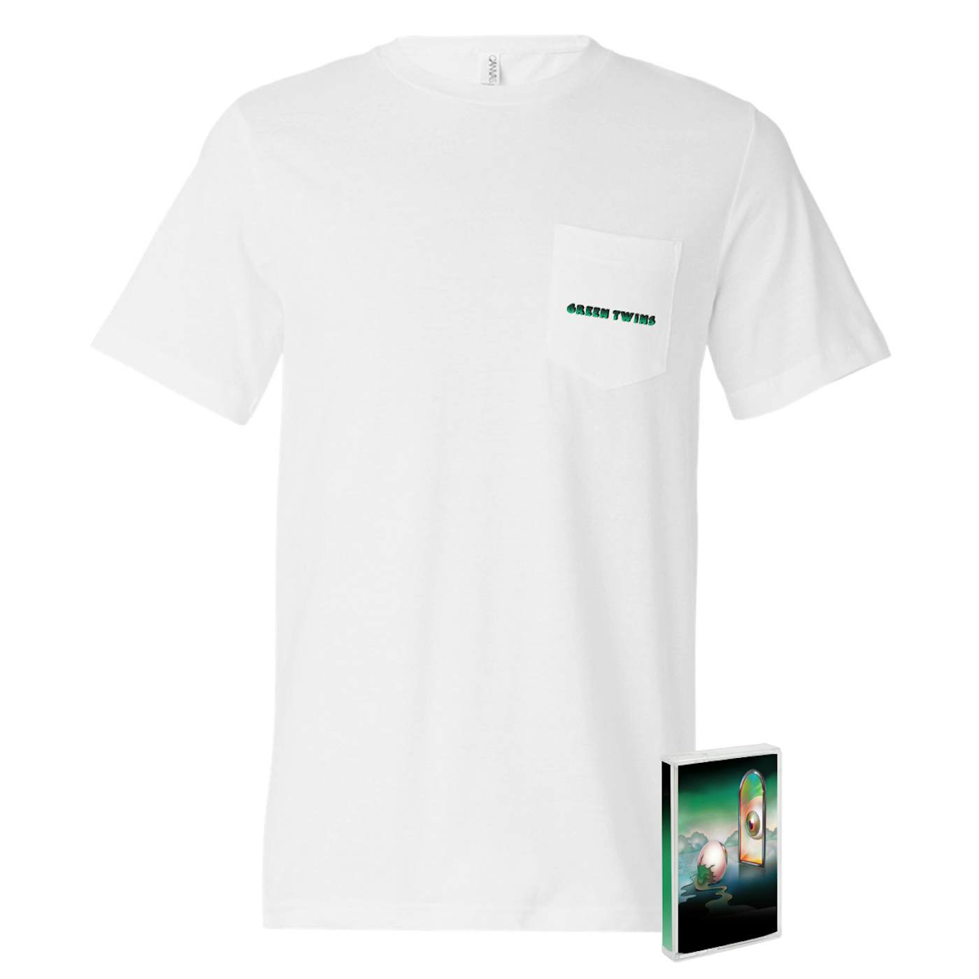 Nick Hakim - Green Twins Cassette + T-Shirt Bundle