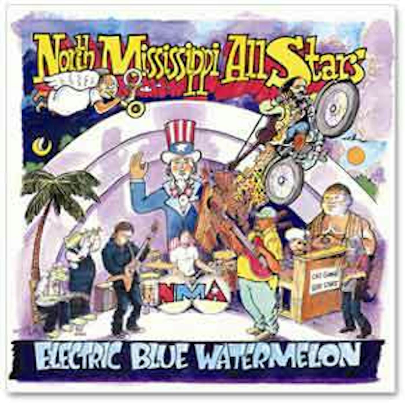 North Mississippi Allstars North Mississippi All Stars - Electric Blue Watermelon CD