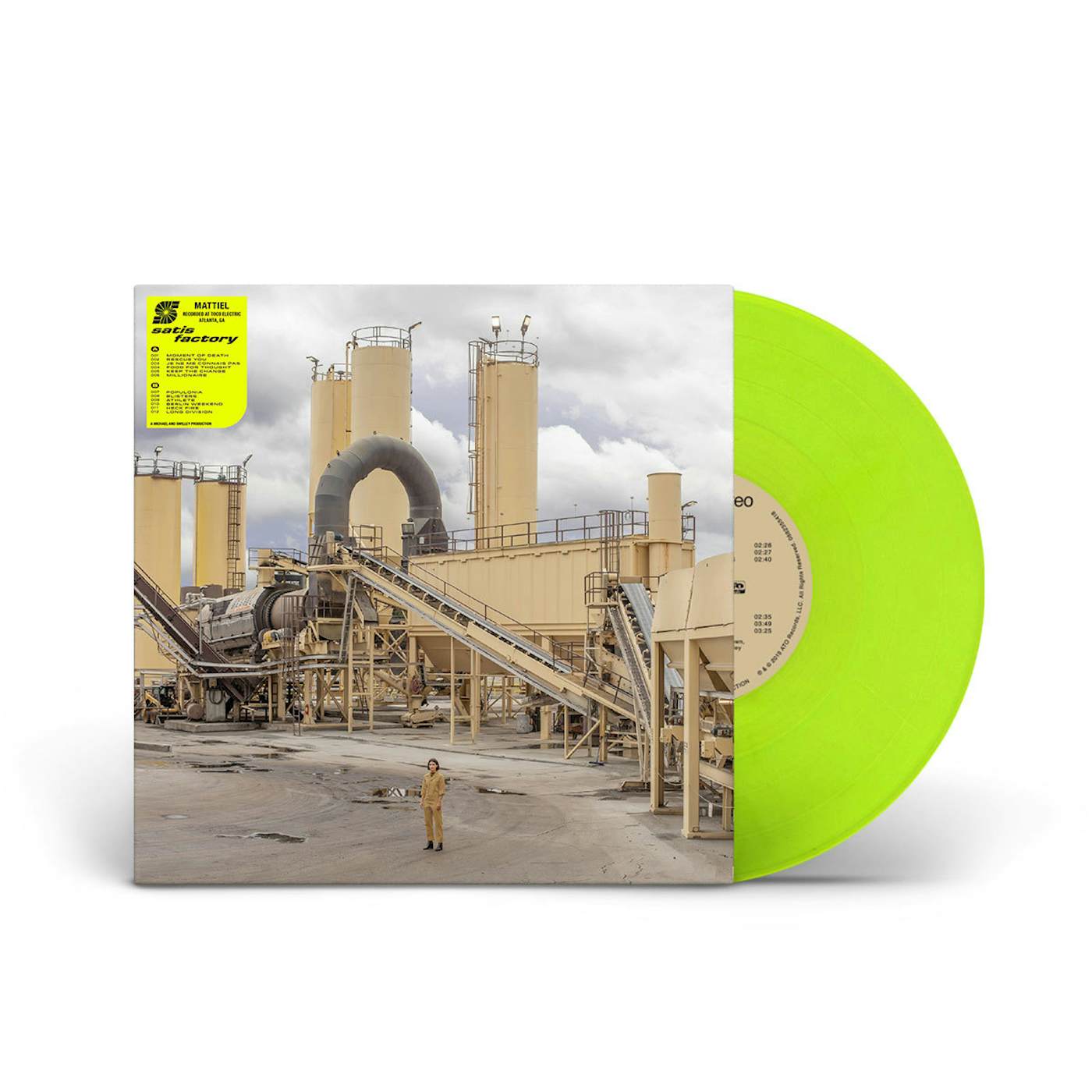 Mattiel - Satis Factory Day Glo Yellow LP (Vinyl)
