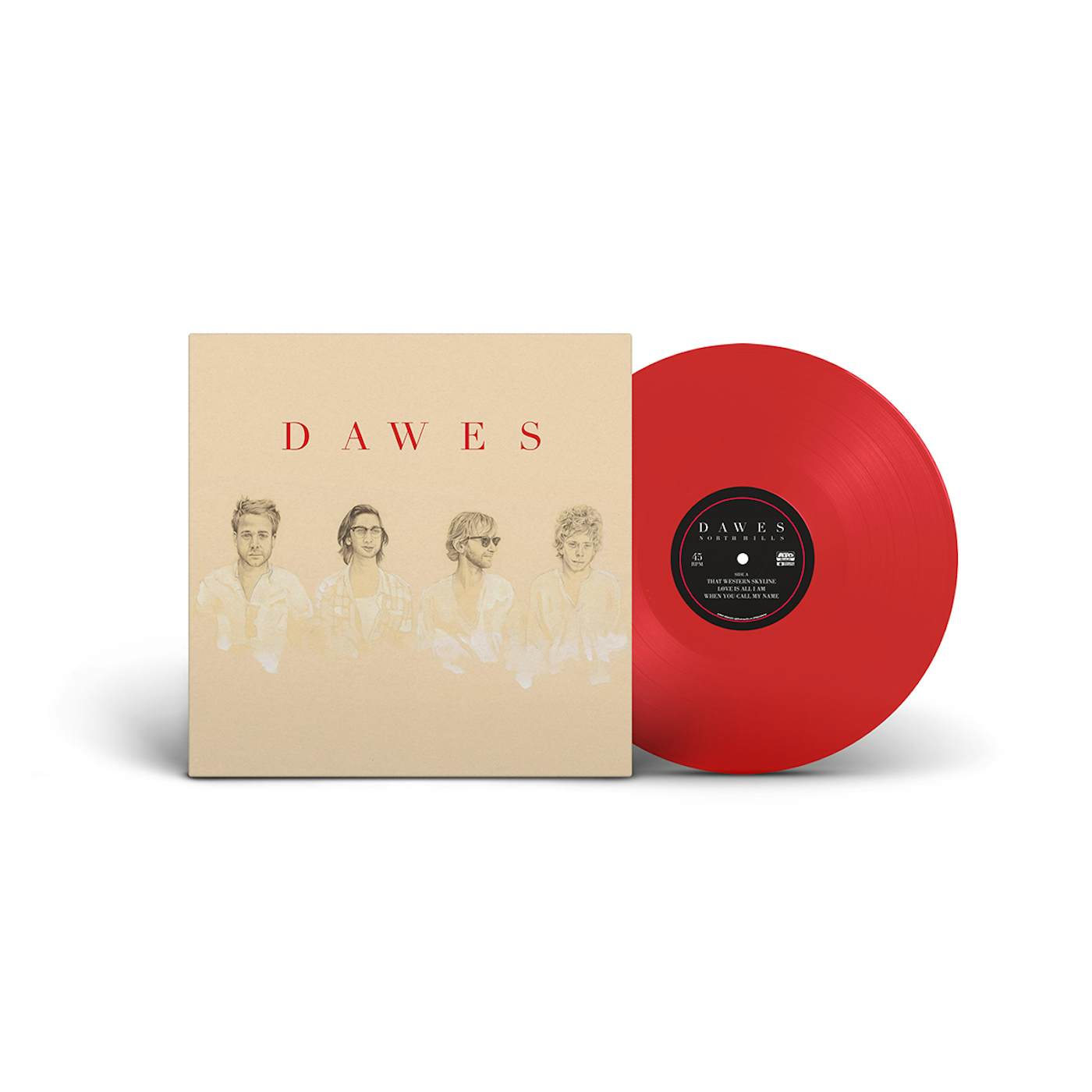 Dawes ‘North Hills’ Red Vinyl