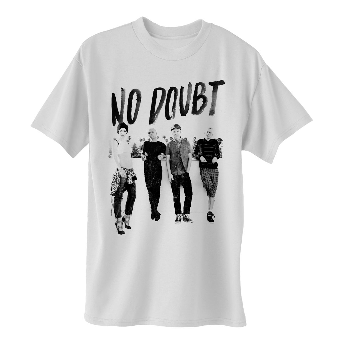 No Doubt Rooftop ND White TShirt