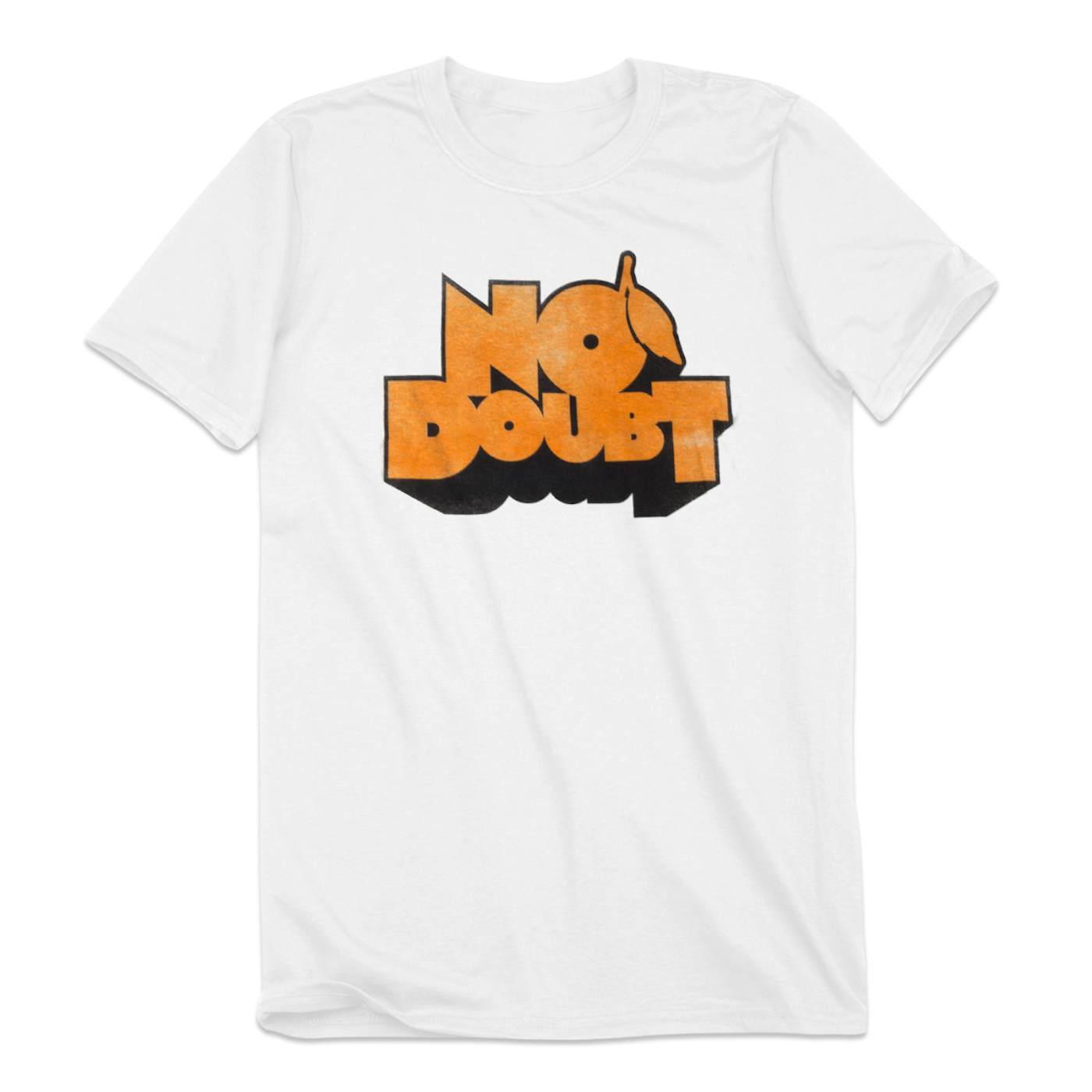 No Doubt Orange Block Men's T-Shirt