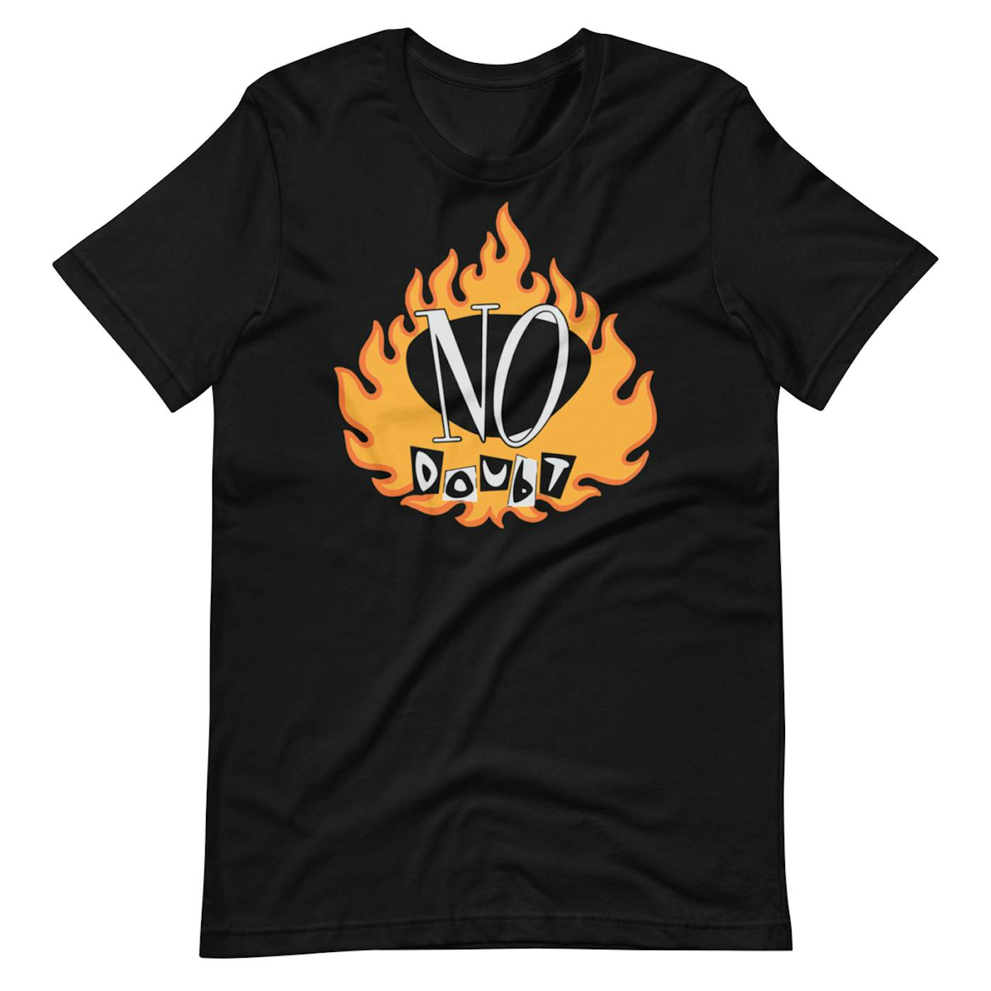 No Doubt Vintage Flame Black T-Shirt