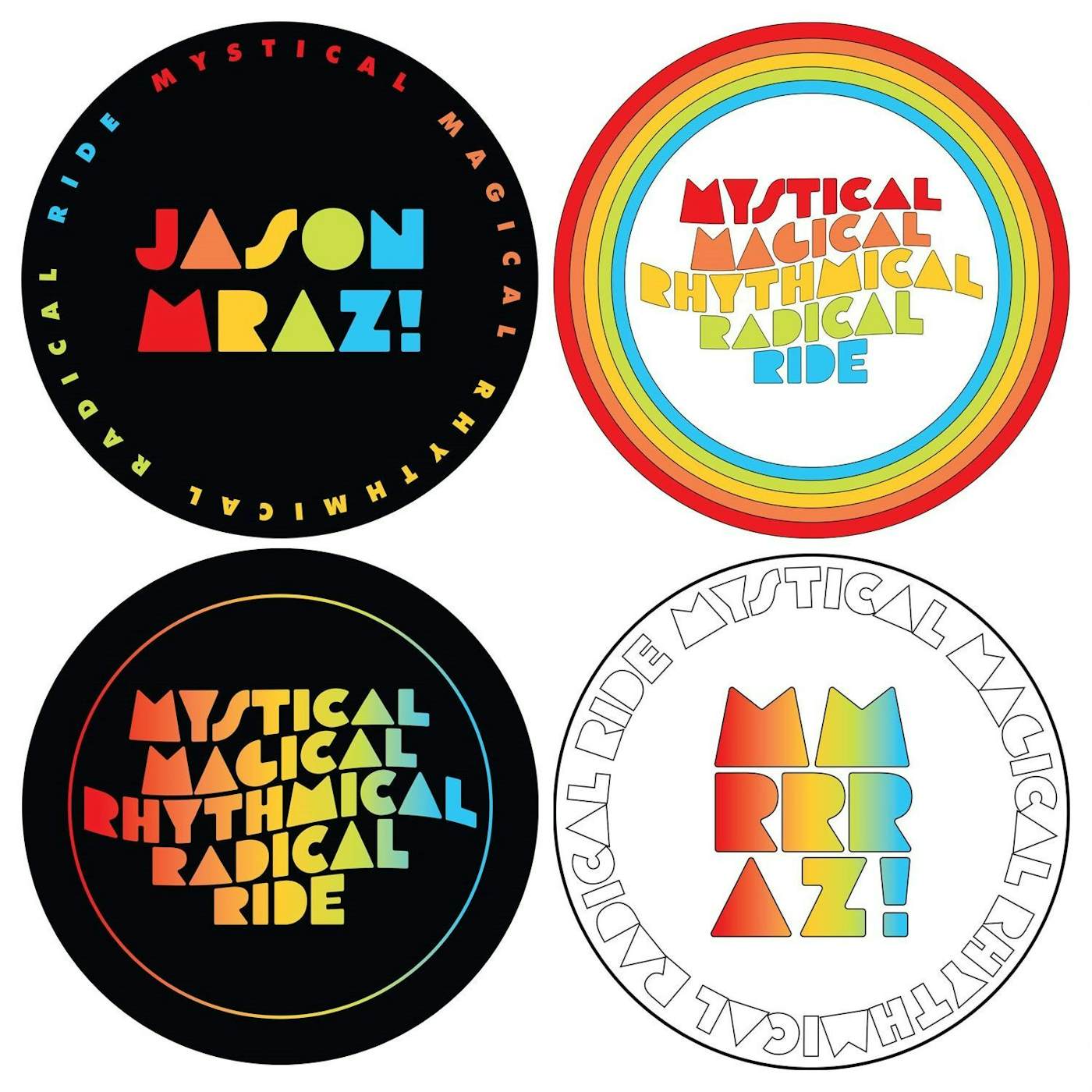 Jason Mraz MMRRR Sticker Pack