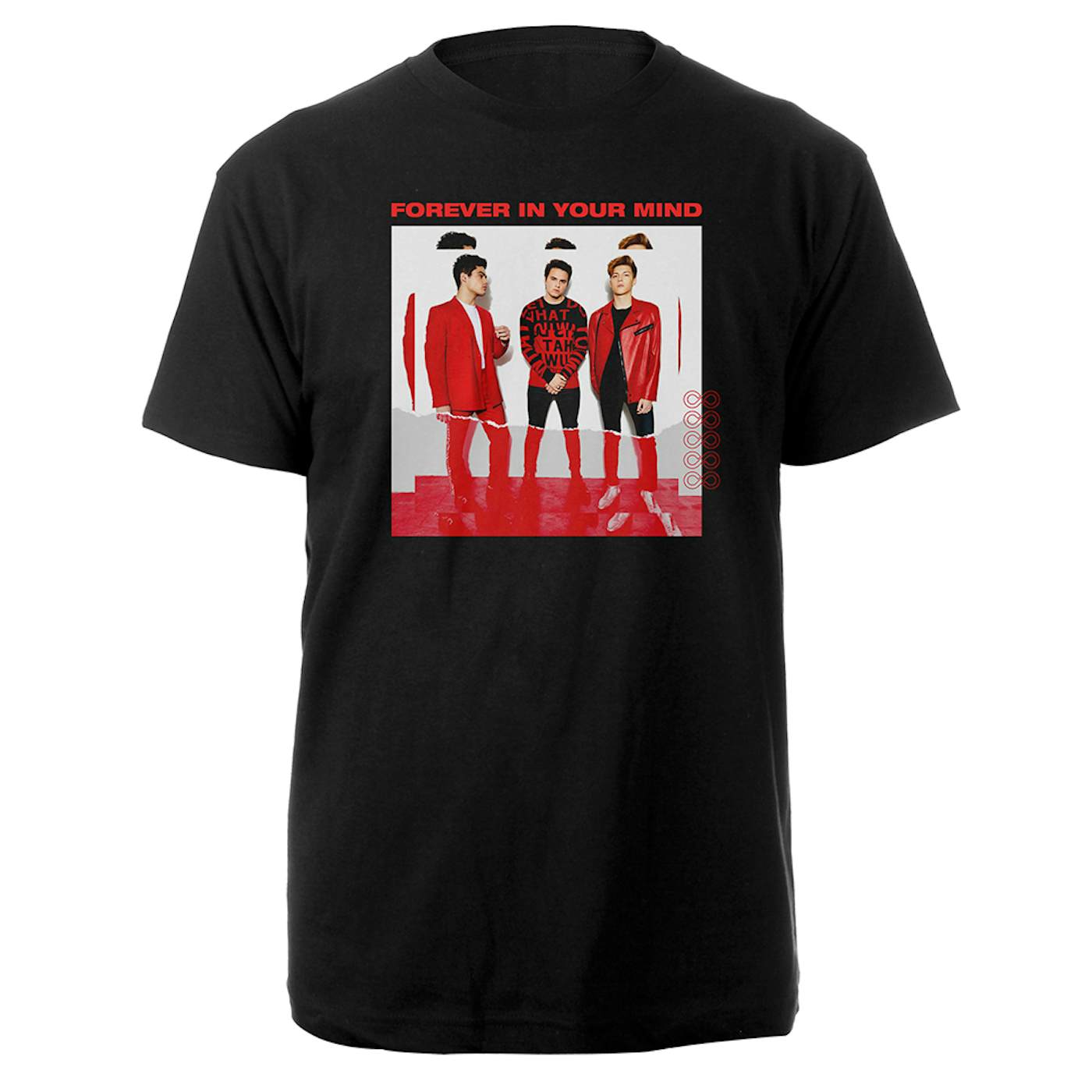 Forever In Your Mind red photo tee