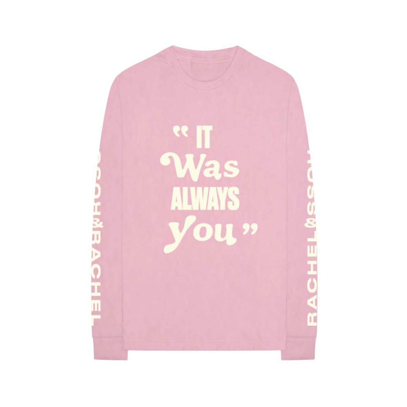 Jake Miller ROSS & RACHEL Pink Long-Sleeve T-Shirt + Digital Download