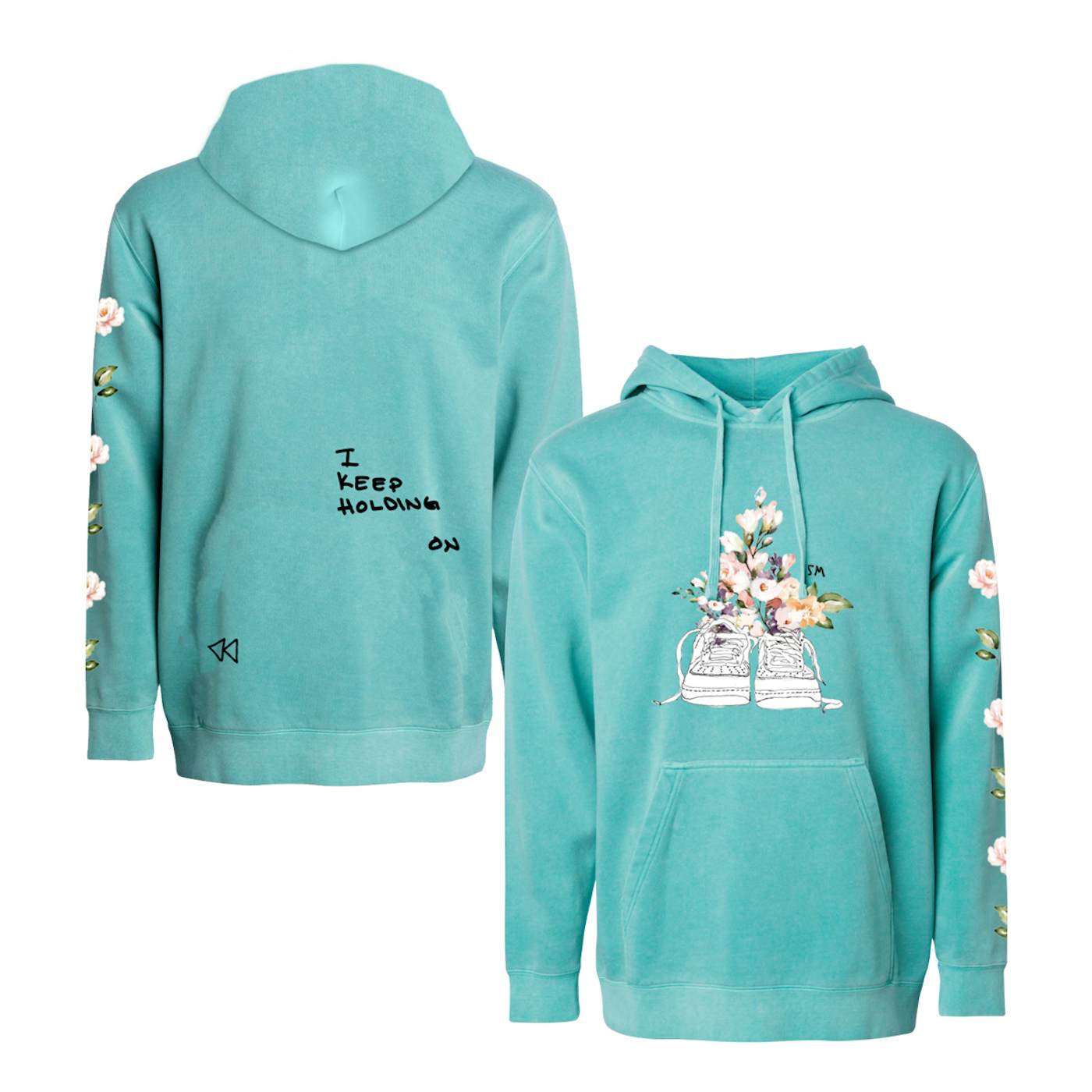 Jake Miller MINT COLORED NIKES PULLOVER HOODIE