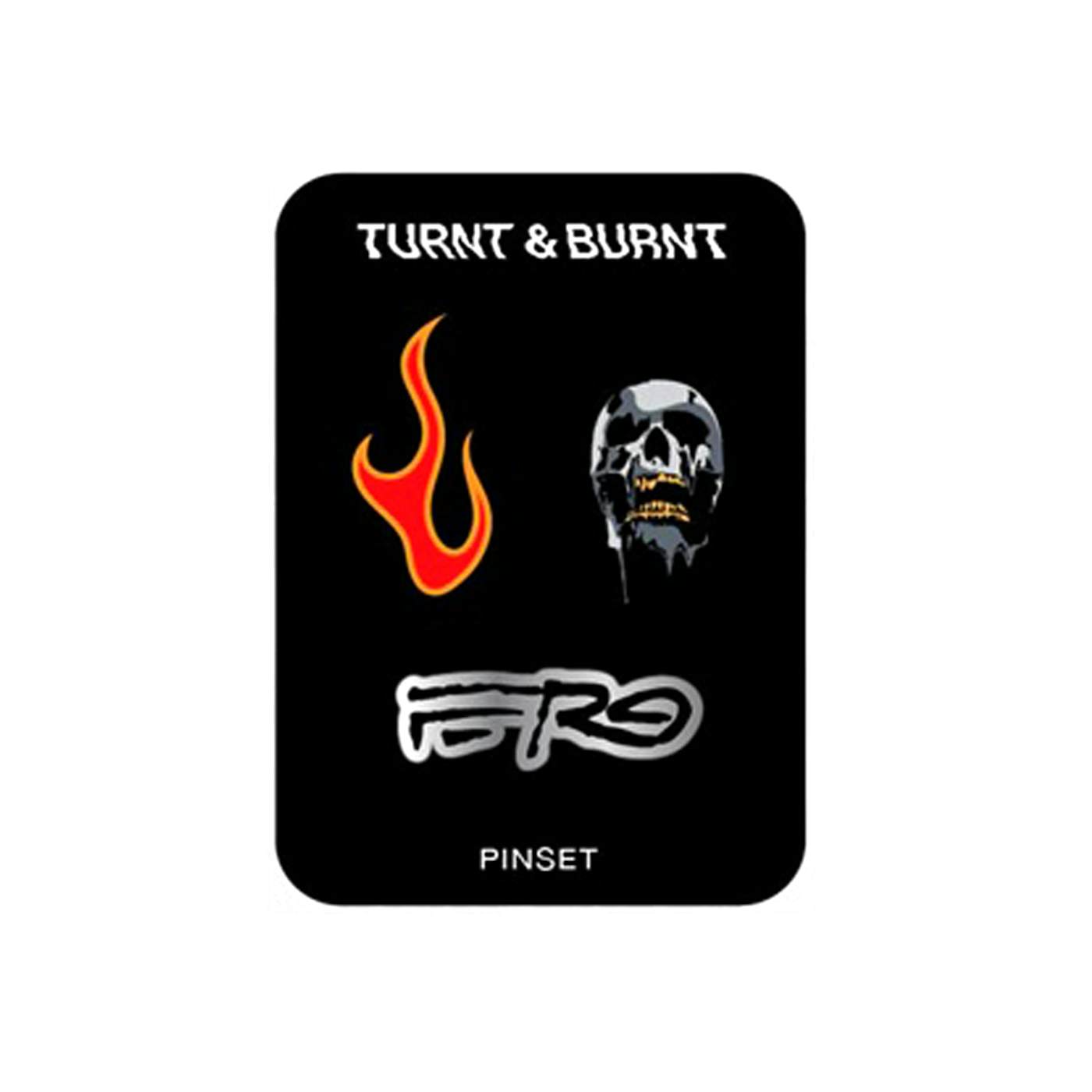 A$AP Ferg Turnt & Burnt Pin Set