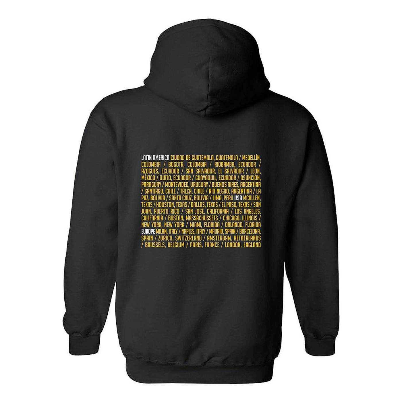 CNCO - World Tour Black Pullover Hoodie