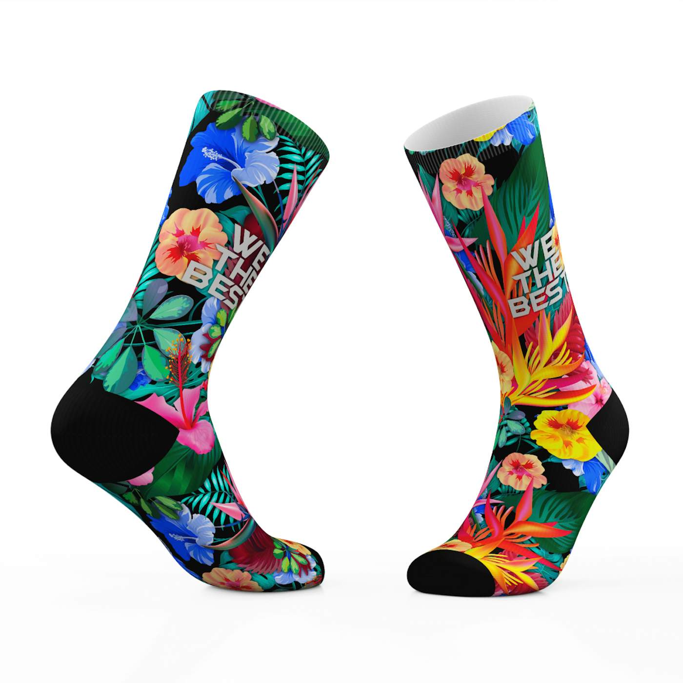 DJ Khaled Floral We The Best Tribe Socks
