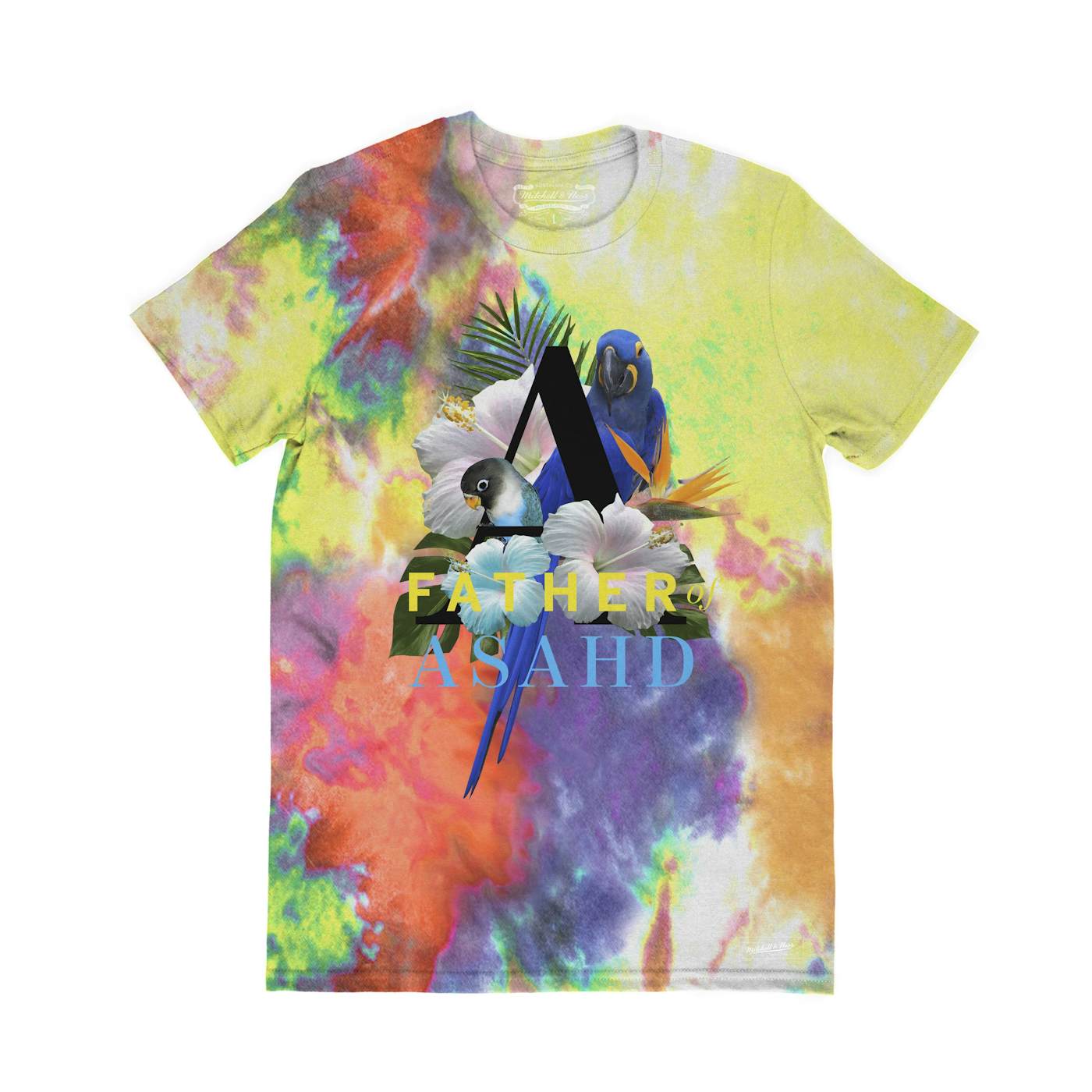 DJ Khaled Father of Asahd x Mitchell & Ness Tie-Dye T-Shirt