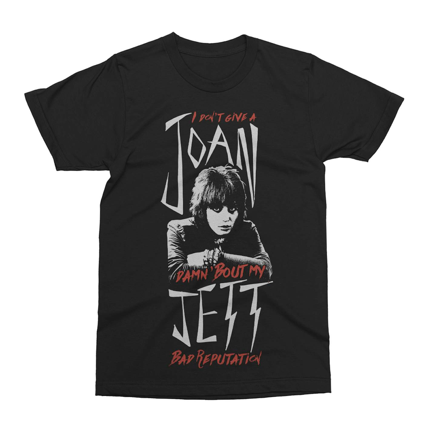 Joan Jett & The Blackhearts Bad Reputation Black T-shirt