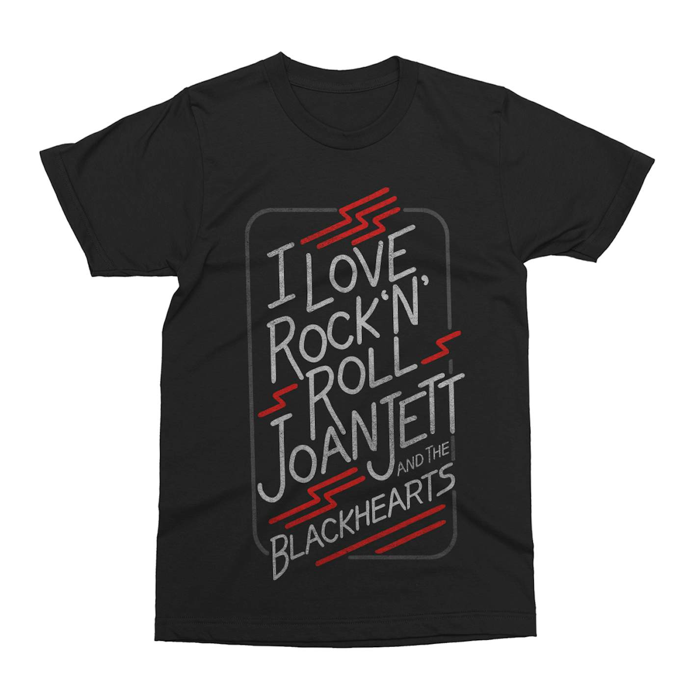 Joan Jett & The Blackhearts I Love Rock 'N' Roll Black T-shirt