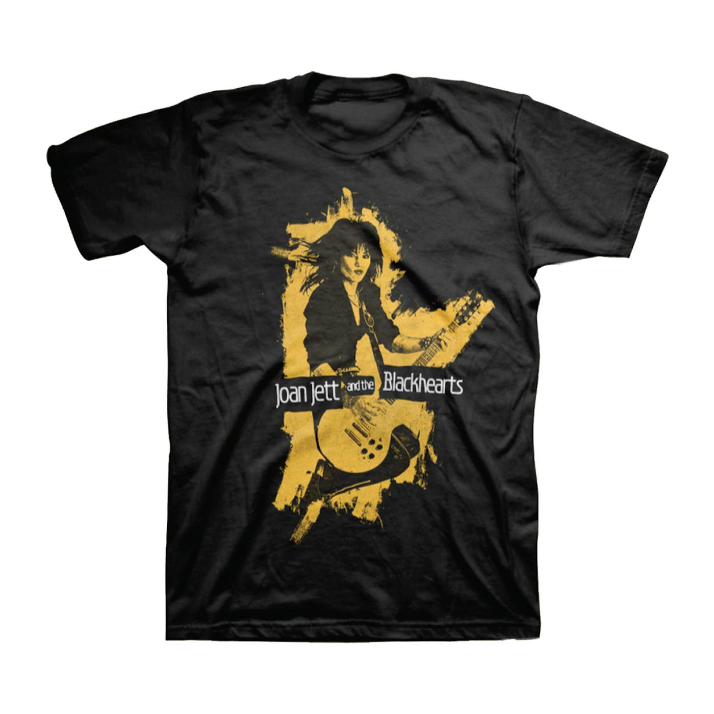 Joan Jett & The Blackhearts Yellow Silhouette T-shirt