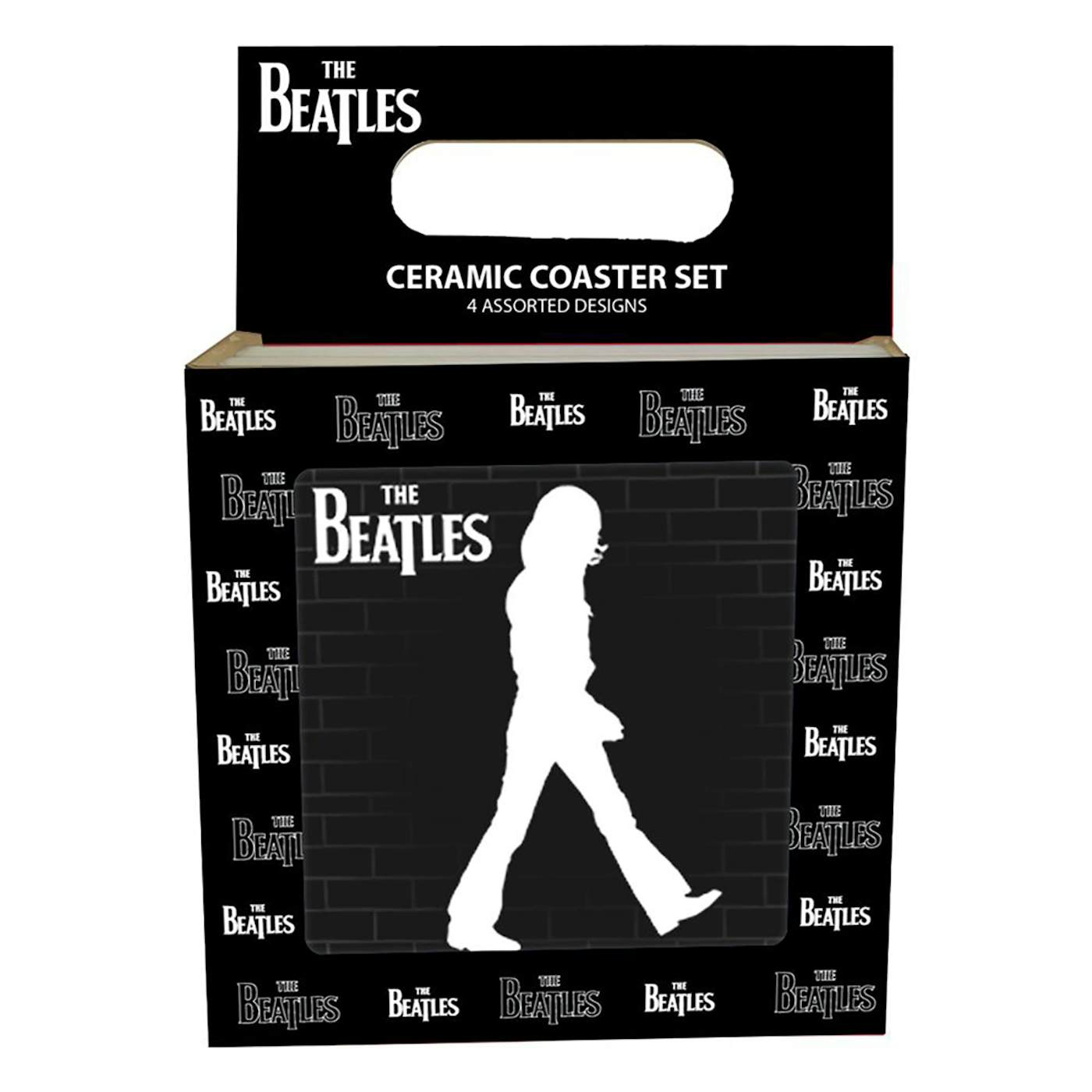 Abbey Road Silhouettes 4 pc. Coaster Set The Beatles