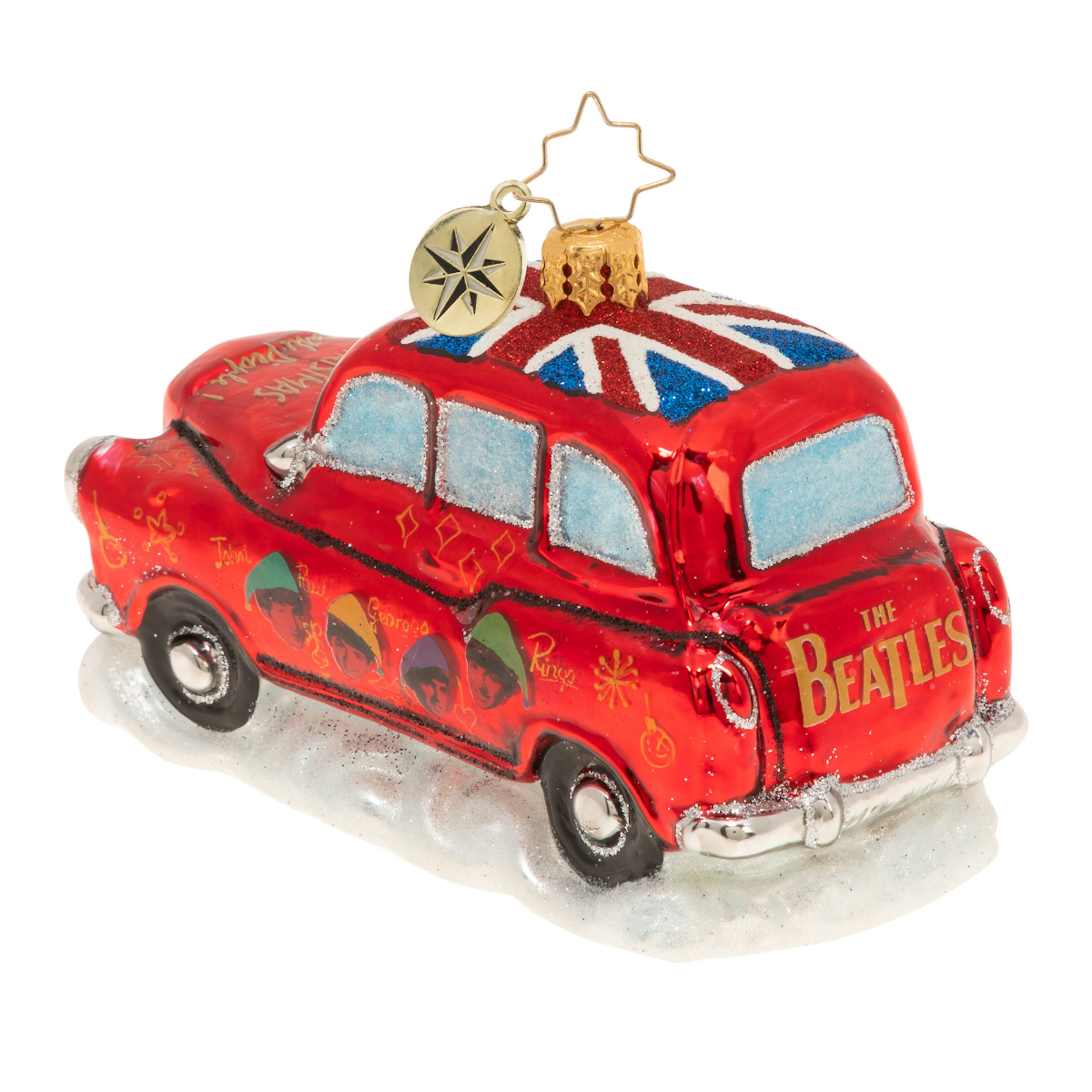 The Beatles Let It Be Bus Ornament