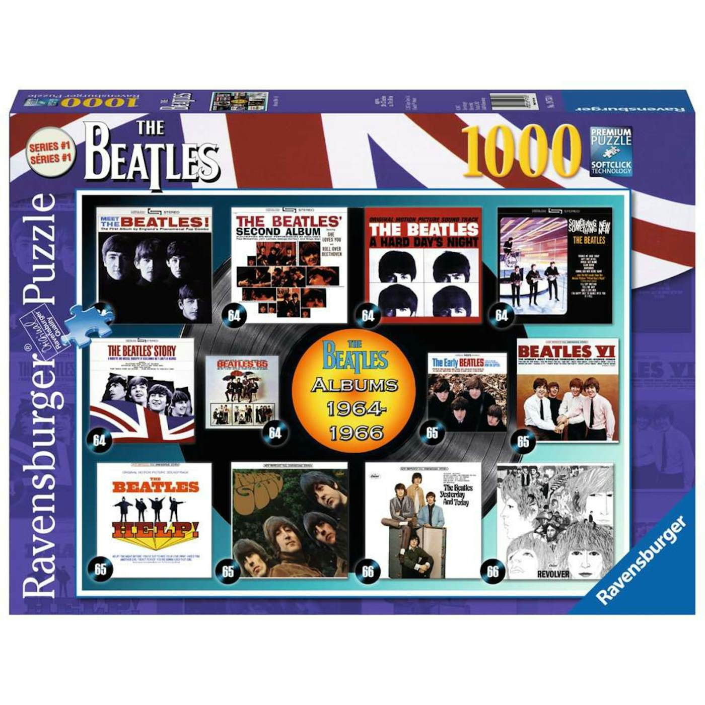 The Beatles Albums 1964-66 (1000 pc Puzzle)