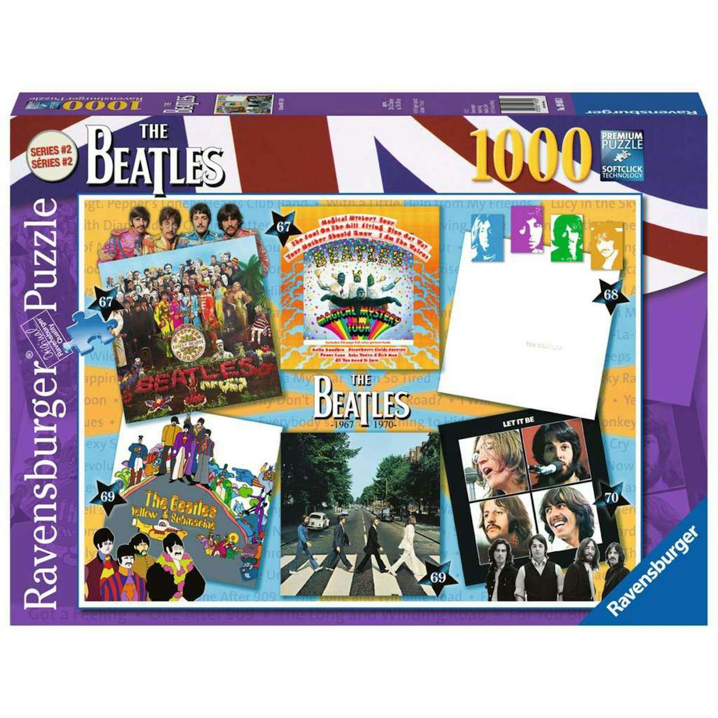 The Beatles Albums 1967-70 (1000 pc Puzzle)