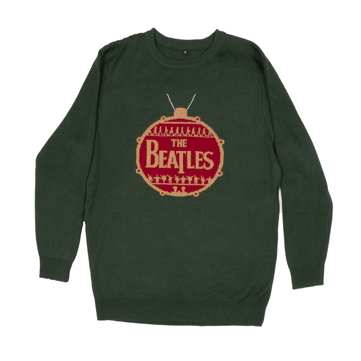 The Beatles Ornament Holiday Jacquard Knit Sweater