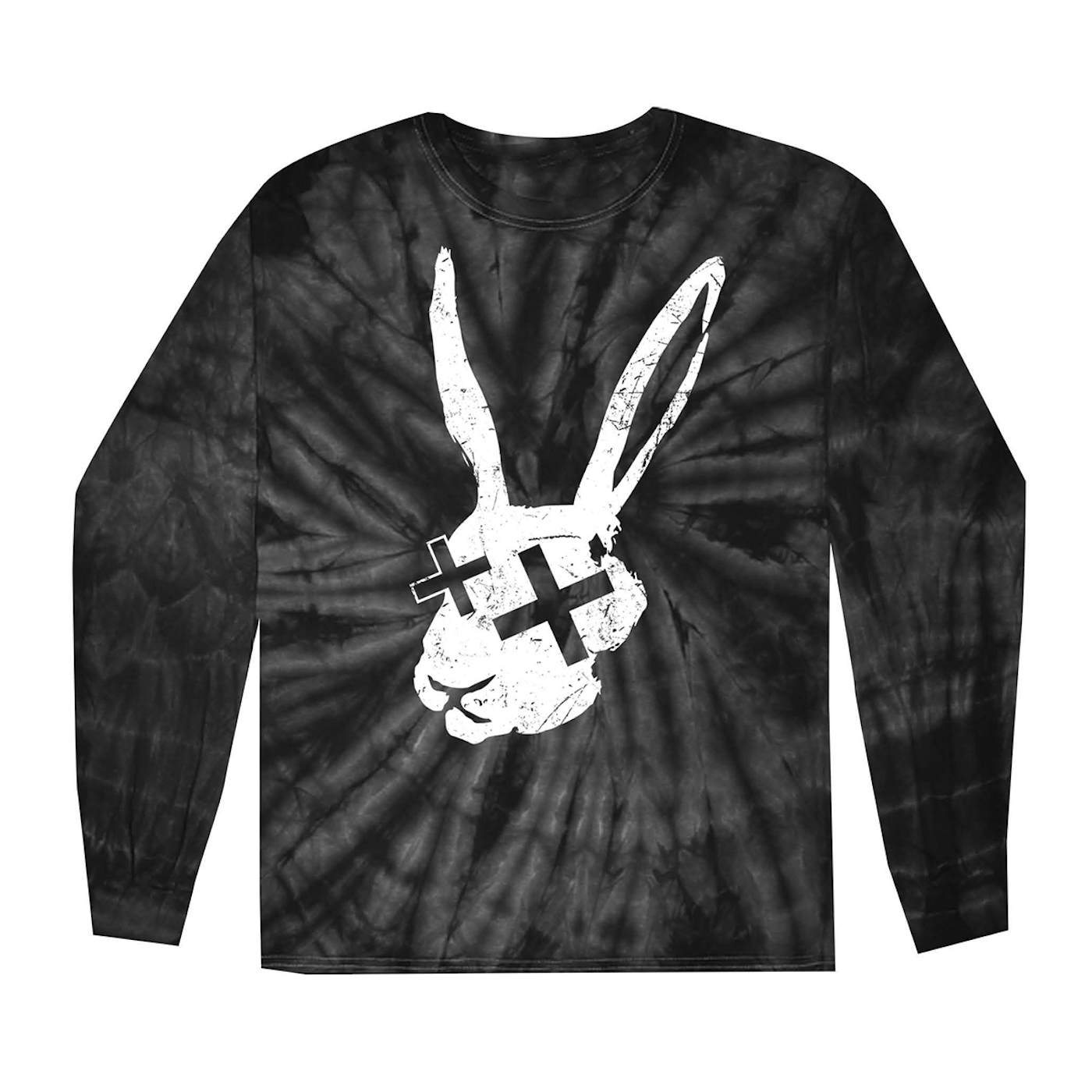 Logan Henderson Tie Dye Rabbit Long Sleeve T-Shirt