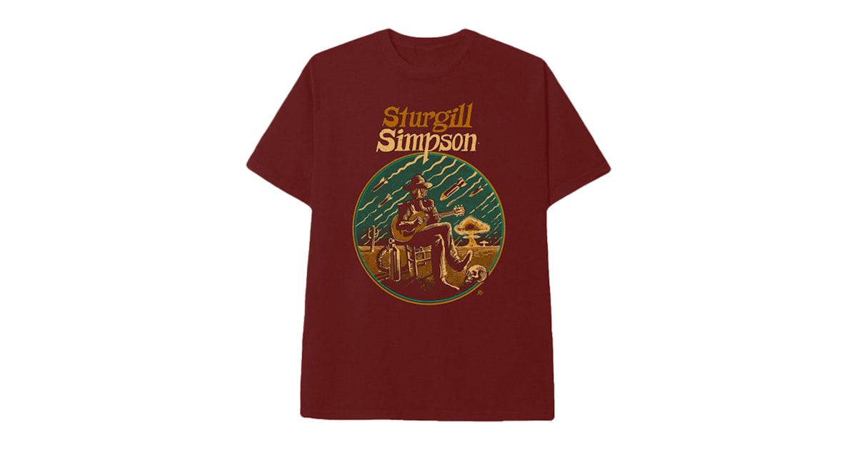 Sturgill Simpson Illustration Dateback Tshirt