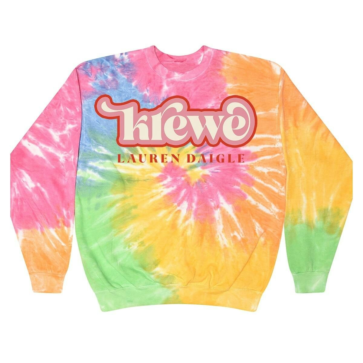 Lauren Daigle Krewe Tie Dye Sweatshirt