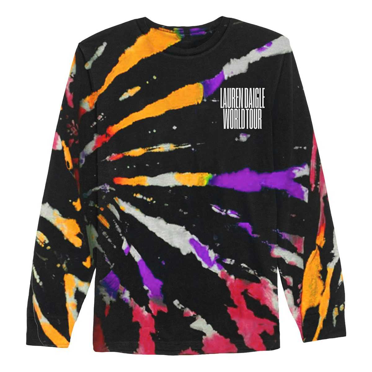Lauren Daigle World Tour Black Tie Dye 