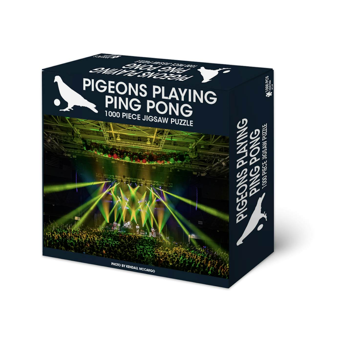 Pigeons Playing Ping Pong 1000 Piece Jigsaw Puzzle