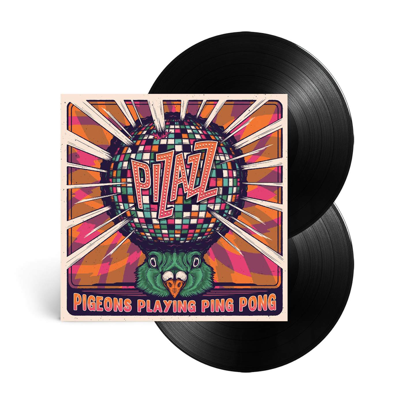 Pigeons Playing Ping Pong 'Pizazz' Double LP (2017) (Vinyl)