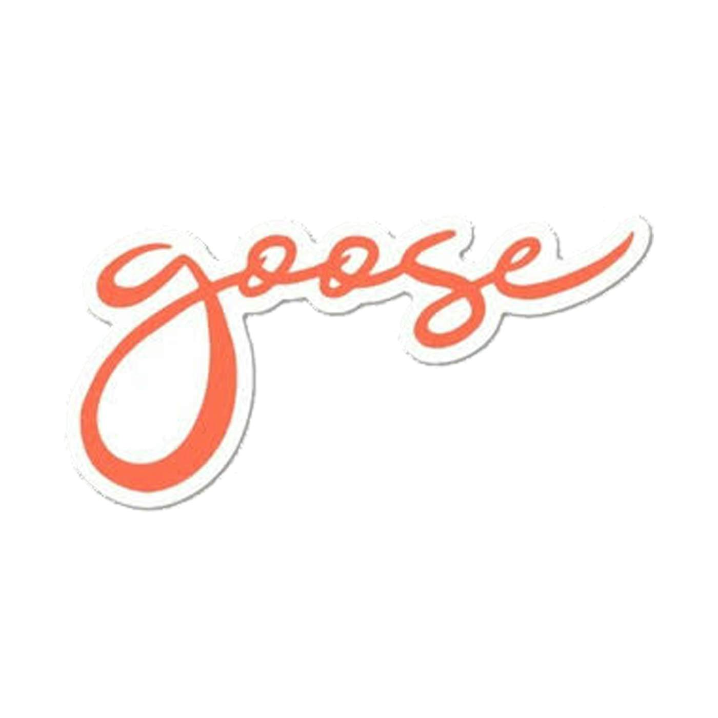 Goose Orange Logo Sticker