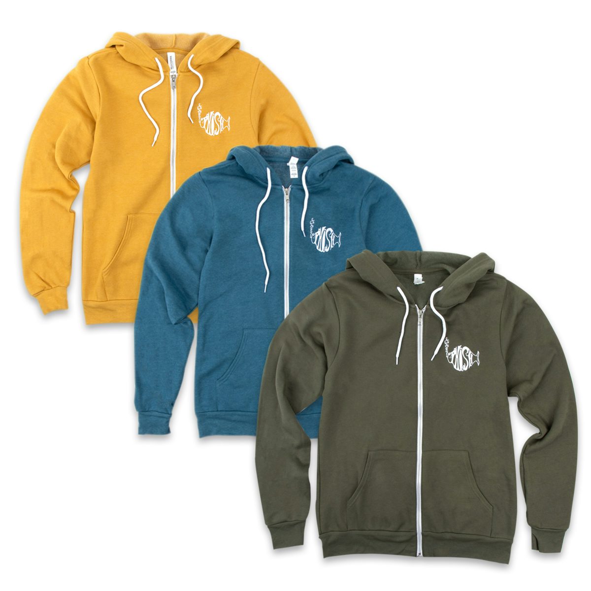 phish zip up hoodies