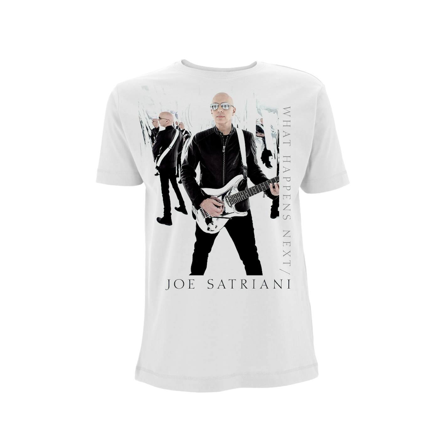 Joe Satriani What Happens US Tour White T-Shirt