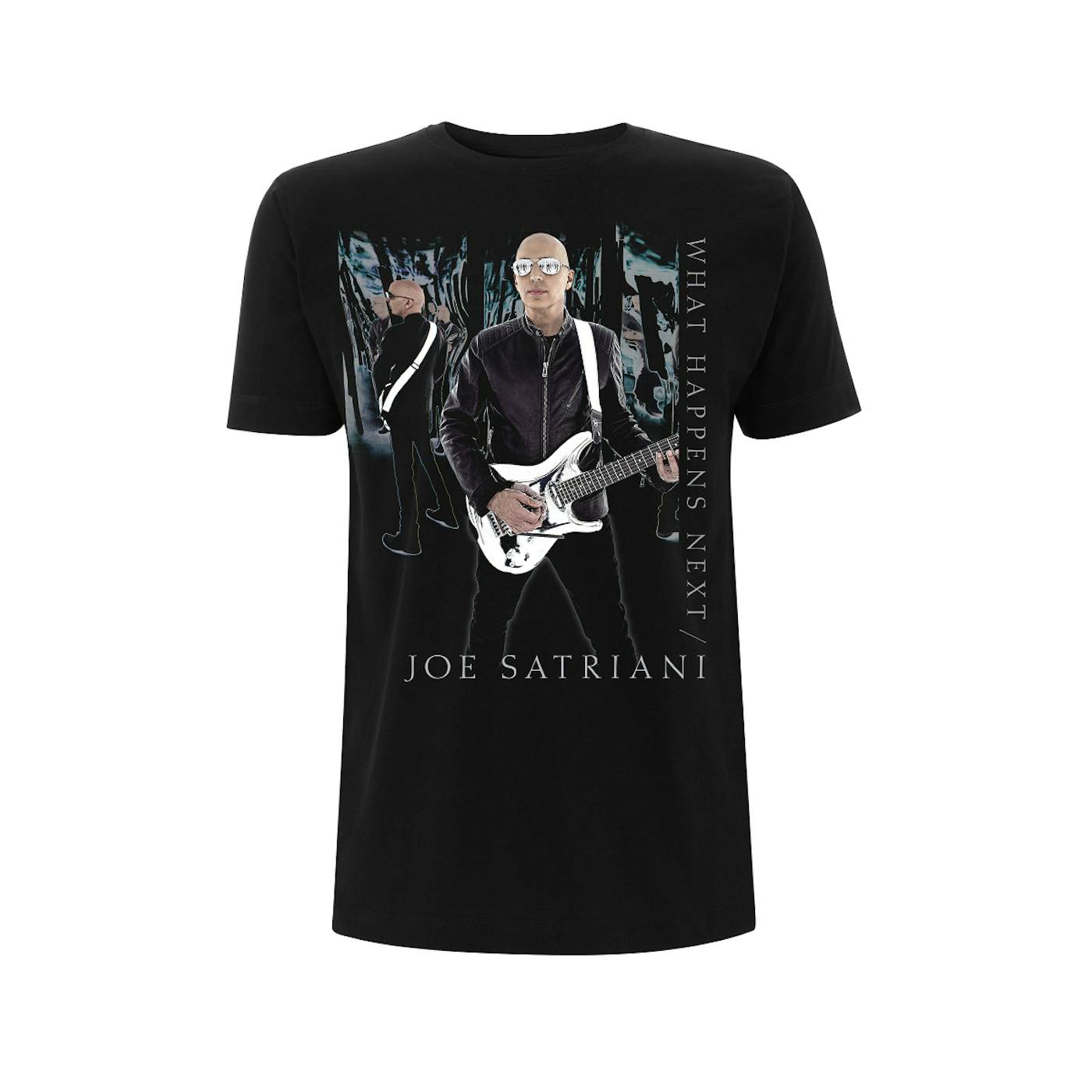 Joe Satriani What Happens Tour Black T-Shirt