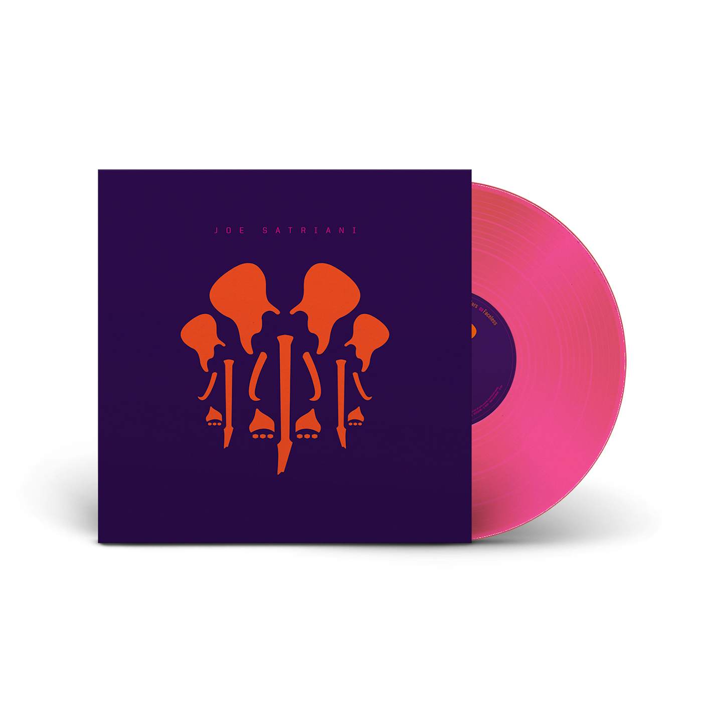 Joe Satriani The Elephants Of Mars Exclusive Ltd. Pink Vinyl 2LP