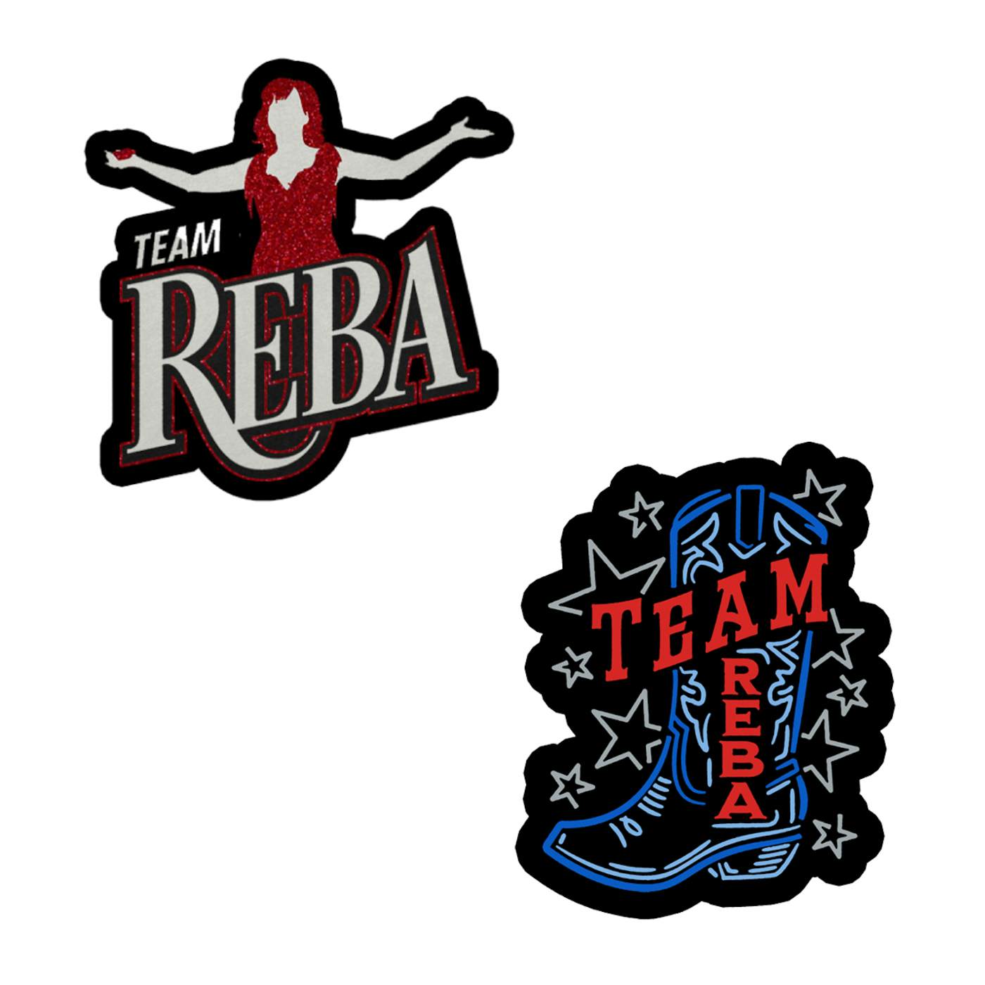 Team Reba McEntire Sticker Pack