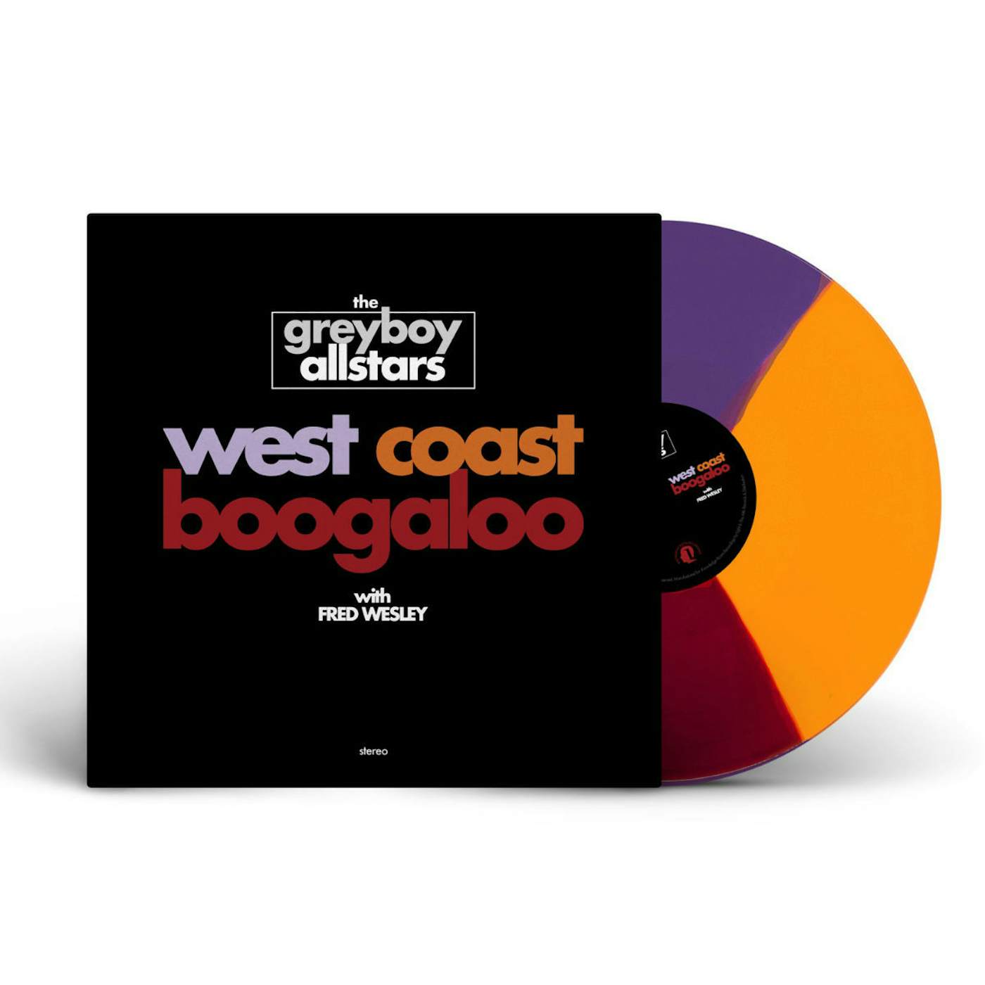 The Greyboy Allstars West Coast Boogaloo Vinyl (Purple/Maroon/Orange)