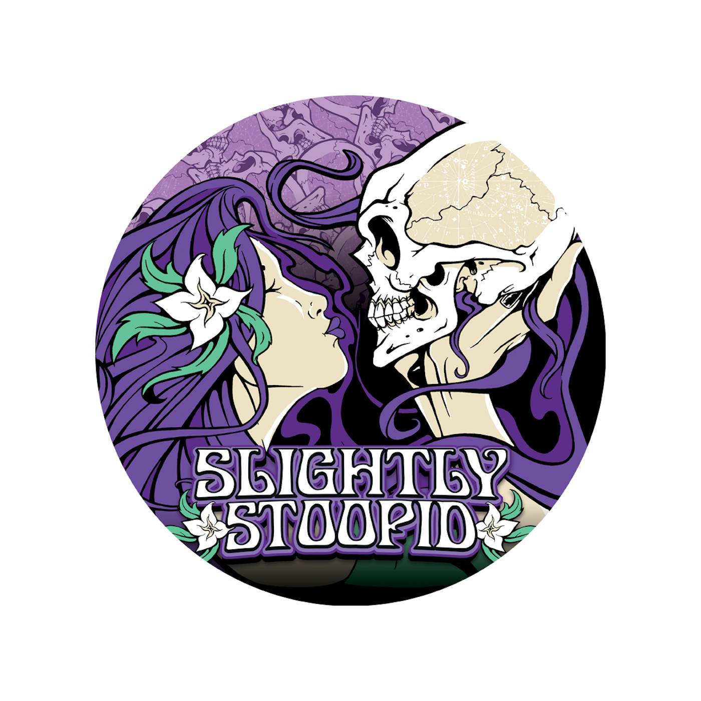 Slightly Stoopid TRI Studios Skull Kiss Slipmats
