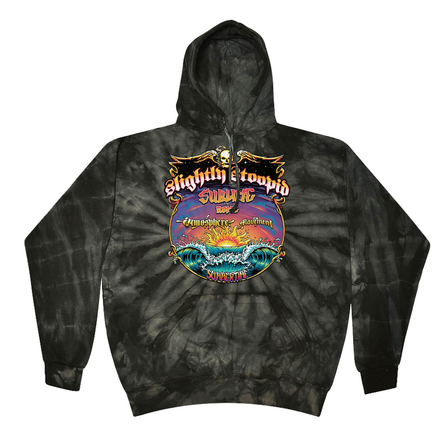 Slightly Stoopid Summertime Collab TieDye Hoodie