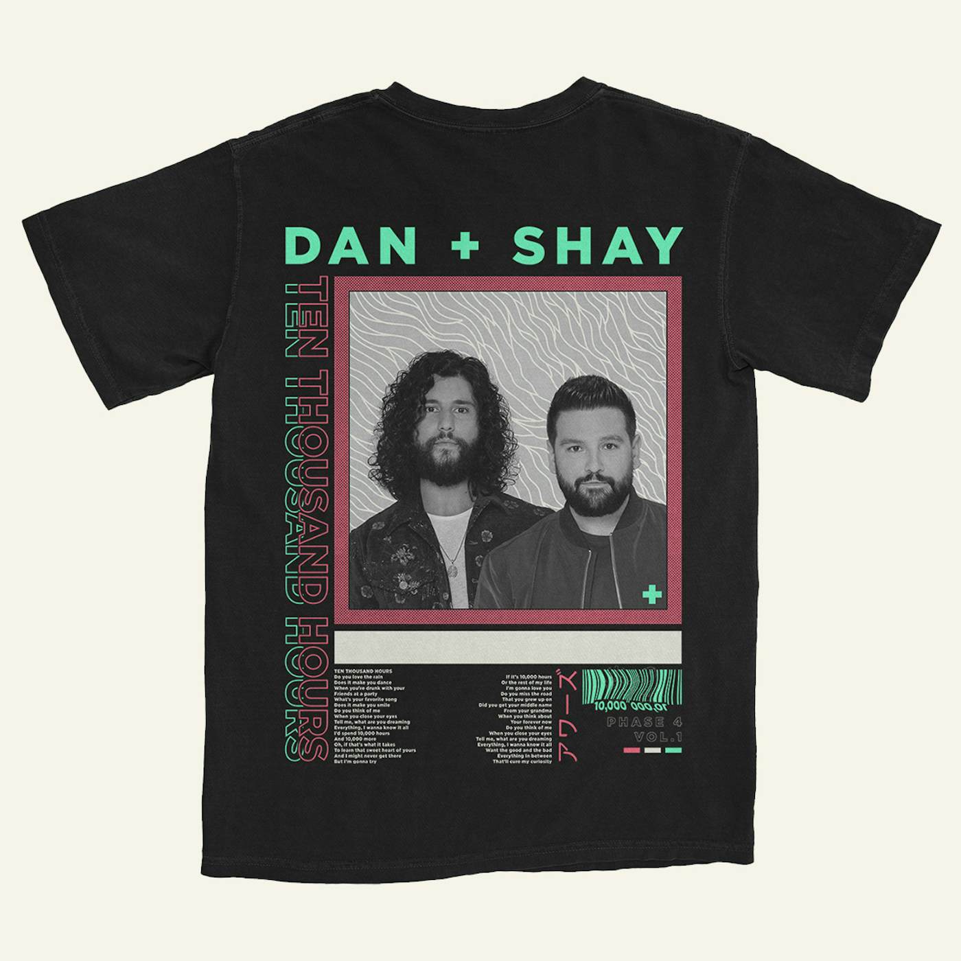 Dan + Shay Ten Thousand Hours T-shirt