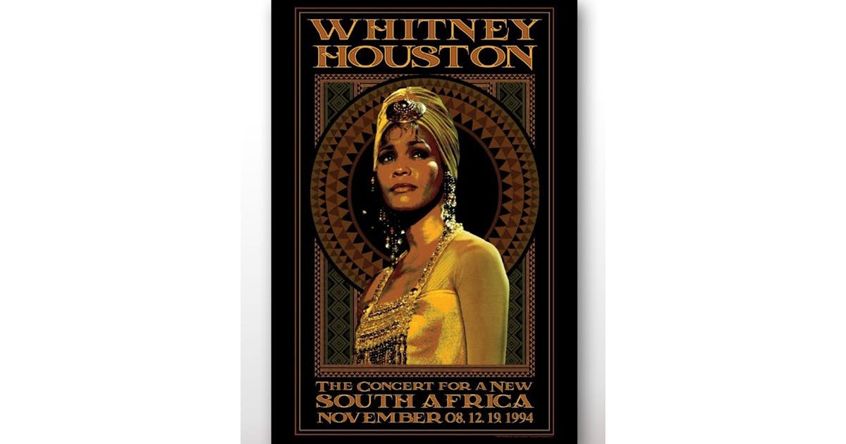 Whitney Houston Whitney Pop Art, Keychain Magnet Bundle Save $3