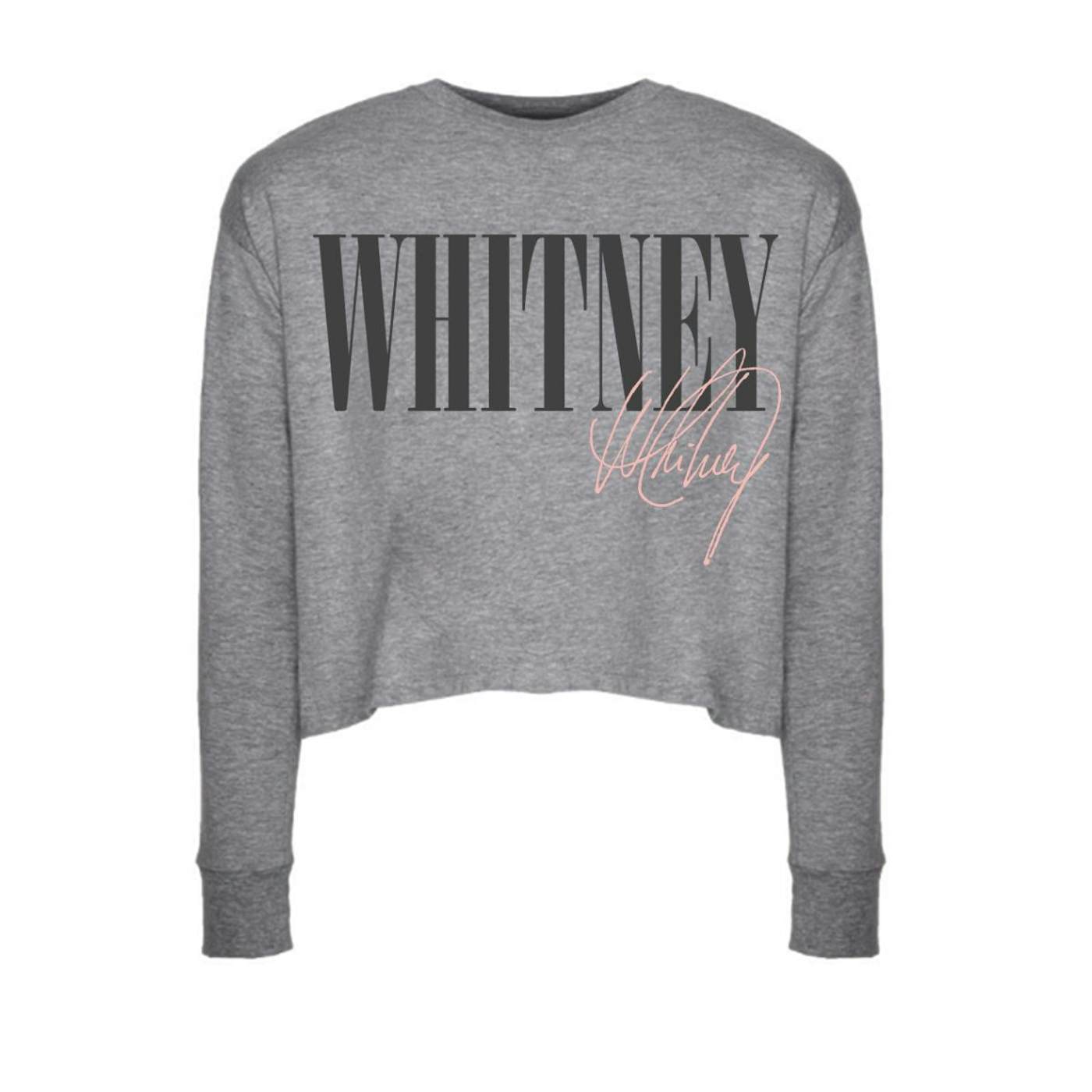 Whitney Houston Women's Whitney Long Sleeve Crop Top
